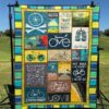 Cycologist Quilt Blanket Yhl3  Quilt